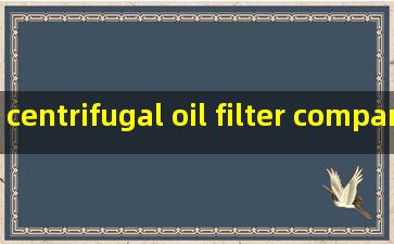 centrifugal oil filter company